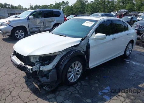 2013 Honda Accord Ex-L V-6 из США, поврежденный, VIN 1HGCR3F85DA047818